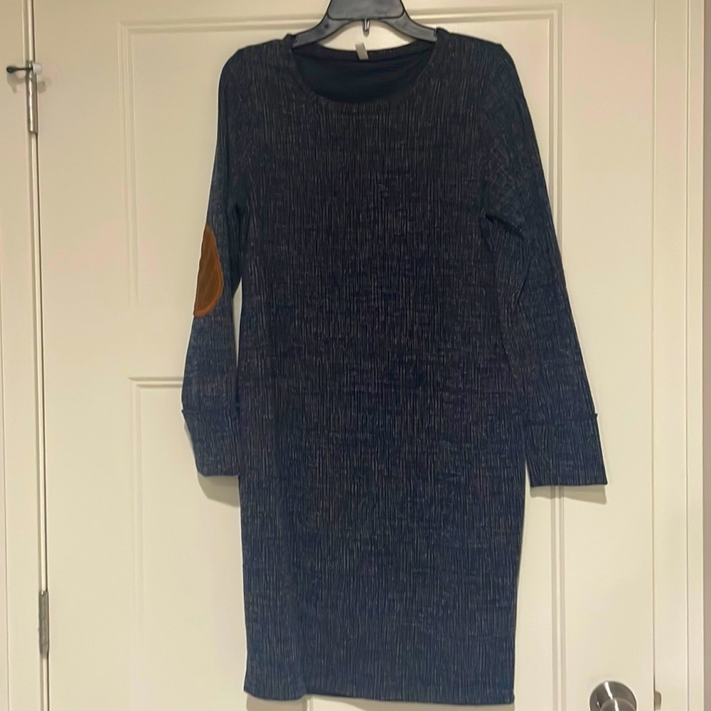 Maternity sweater dress